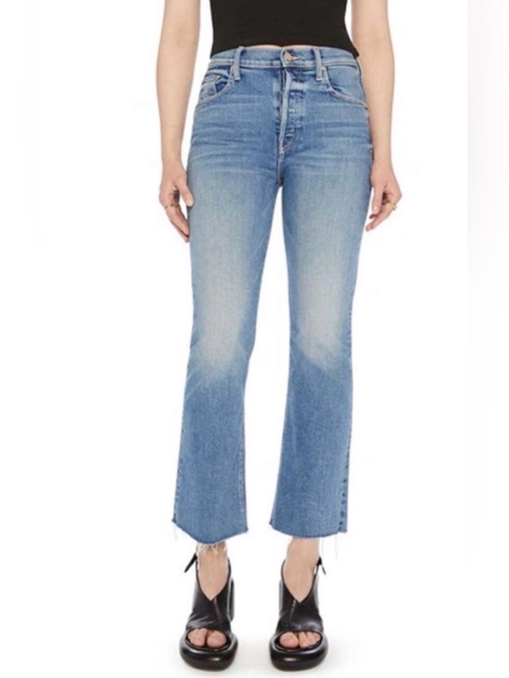 MOTHER The Tripper Ankle Fray Riding The Cliffside Size 28